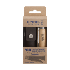 Kokkupandav nuga ümbrisega OPINEL N°08 (8,5 cm)
