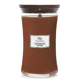 Свеча WoodWick STONE WASHED SUEDE