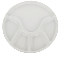 Jaotustega taldrik ANNELI (21,5 cm)