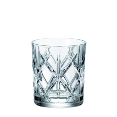 Krištolo stiklinės viskiui (6vnt; 320ml)