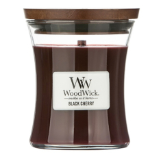 WoodWick küünal BLACK CHERRY