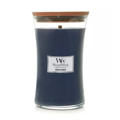 WoodWick küünal INDIGO SUEDE