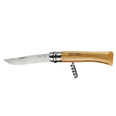 Kokkupandav nuga veinipudeli avajaga OPINEL N°10 (10 cm)