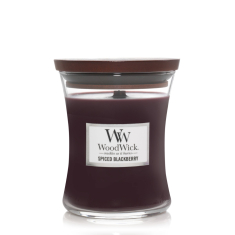 WoodWick küünal SPICED BLACKBERRY