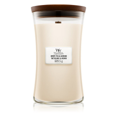 WoodWick küünal WHITE TEA &amp; JASMINE