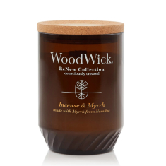 WoodWick ReNew küünal INCENSE & MYRRH